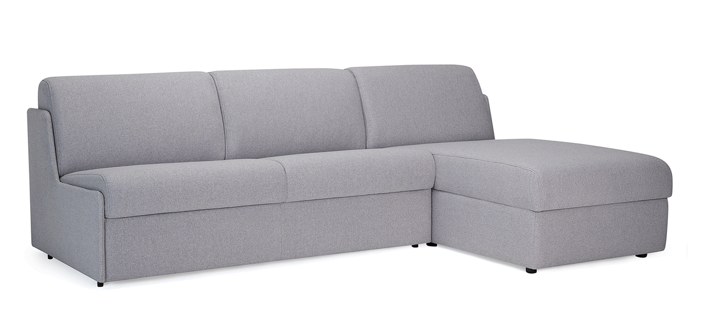 MARSEILLE - Canapé d'angle convertible 4 places - Tweed