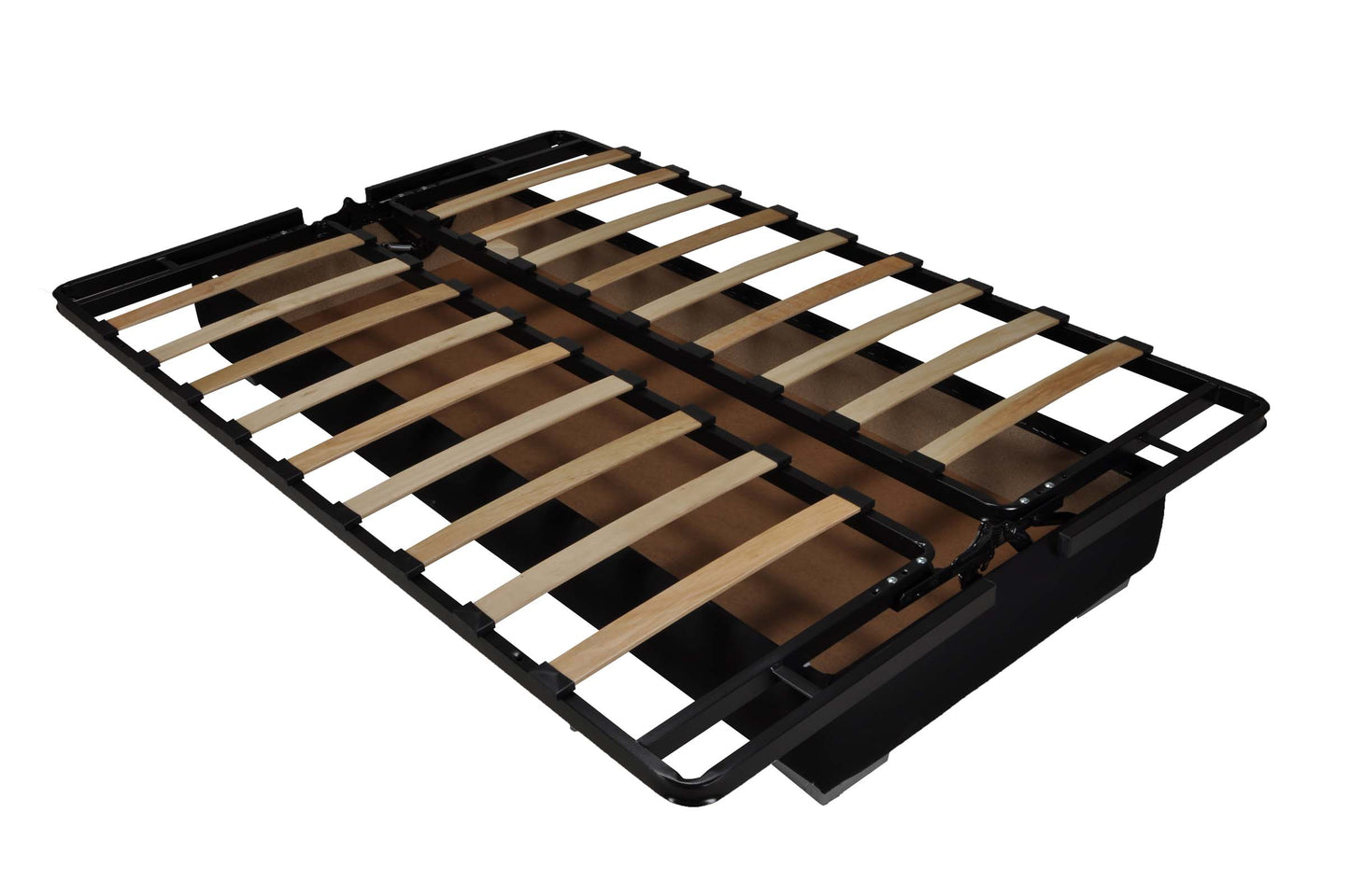 MACON - Comfortable click-clack - Plain fabric - 17 cm BULTEX mattress - 130 cm bed - 193 cm width