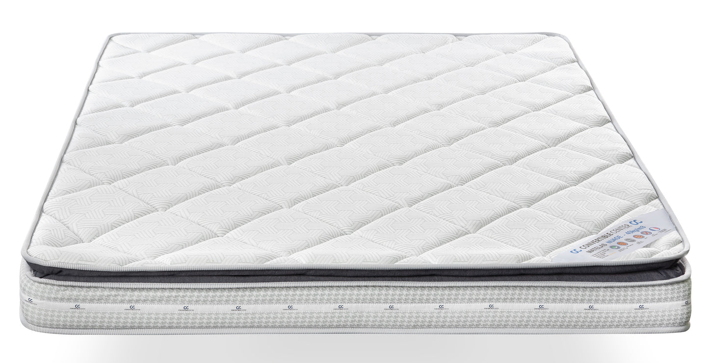 Hotel comfort - NUAGE mattress with mattress topper - Daily sleeping - 120 x 190 cm