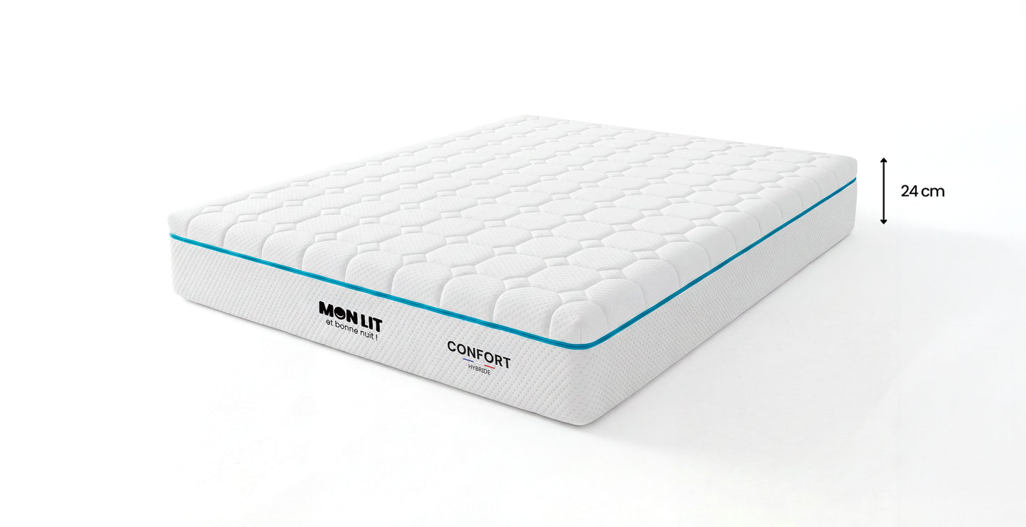 Soft - Couchage quotidien - Matelas JUPITER - 160 x 190 cm