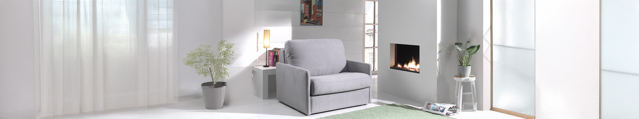 Fauteuil convertible - 80 x 190 cm stock