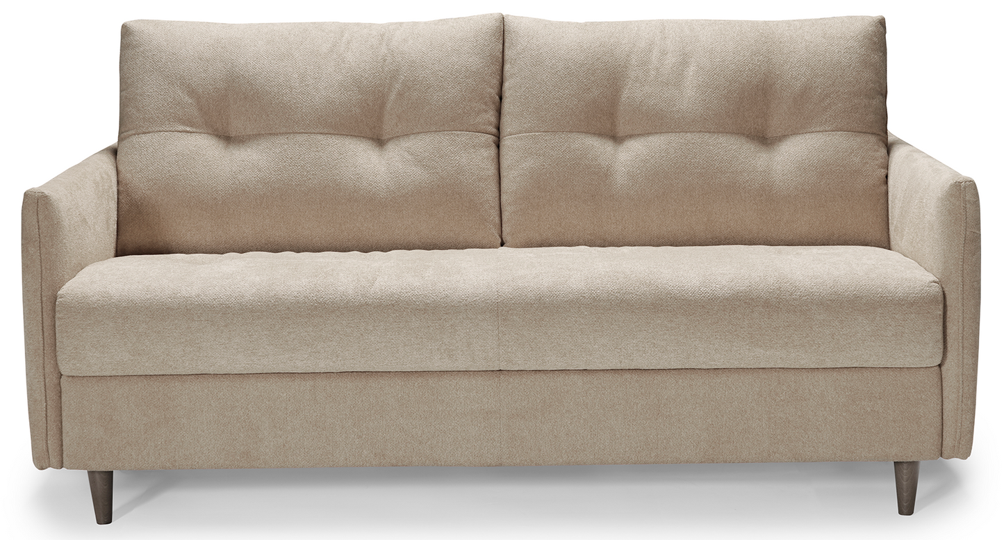 PIAZZA - 2-seater convertible sofa - Water-repellent velvet