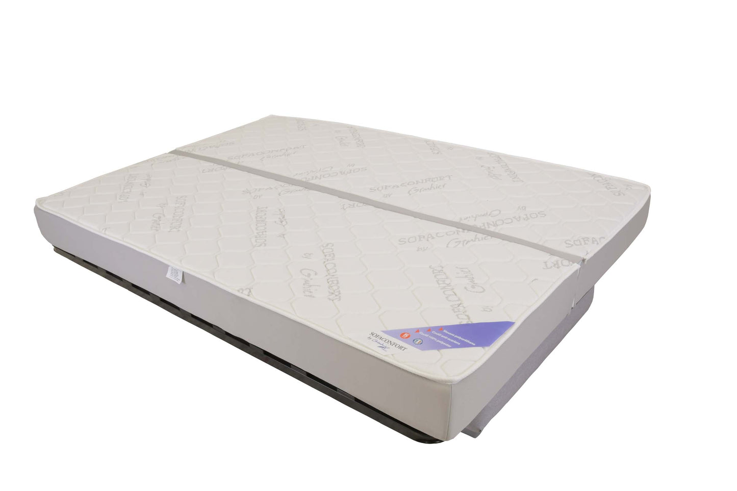 SENS - Canapé clic-clac 3 places - Tissu tissé