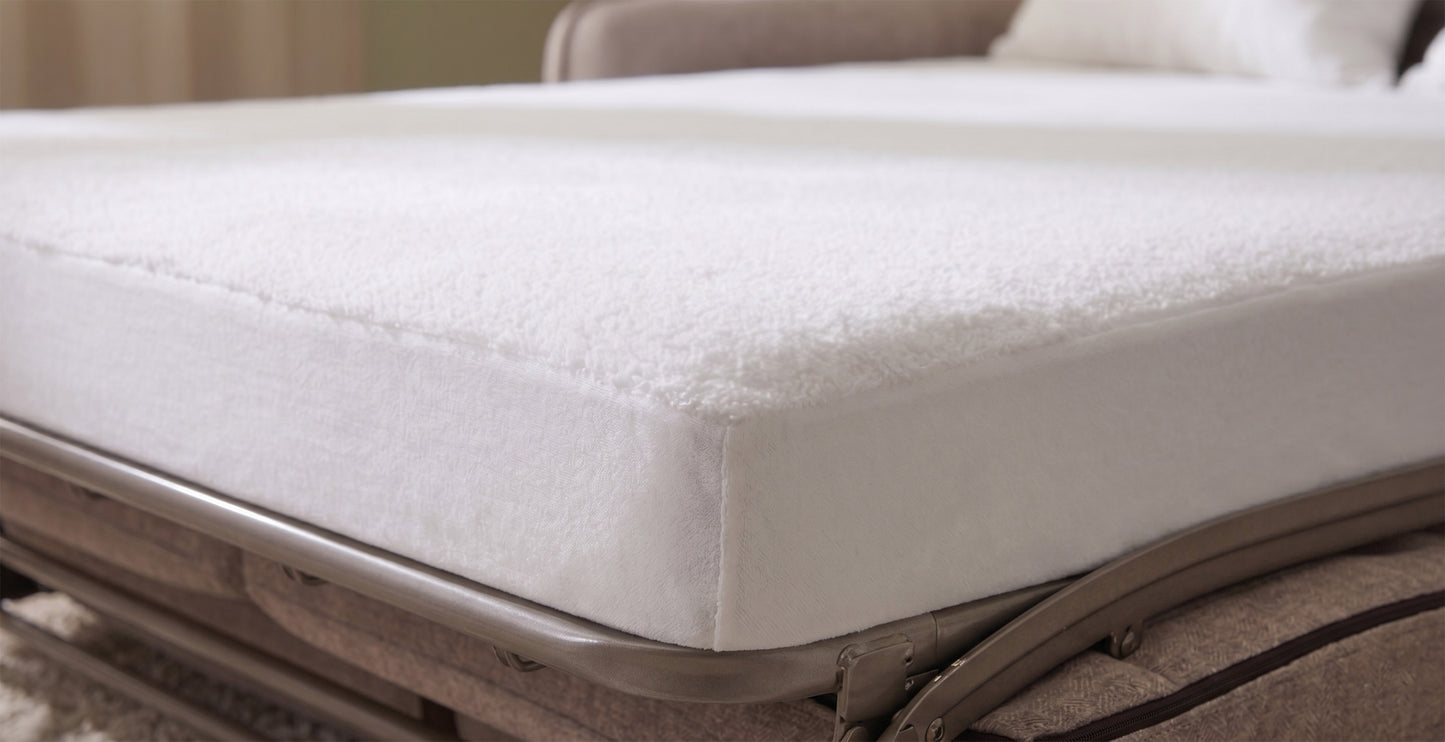 Protège matelas en molleton couchage 160 x 190 cm