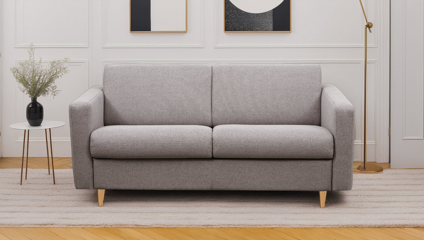 ANTIBES - 2 seater convertible sofa - Tweed