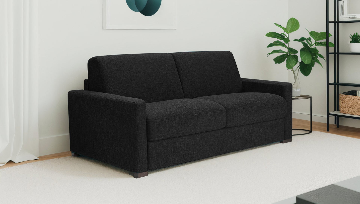 LUBERON - 4-seater convertible sofa - Tweed