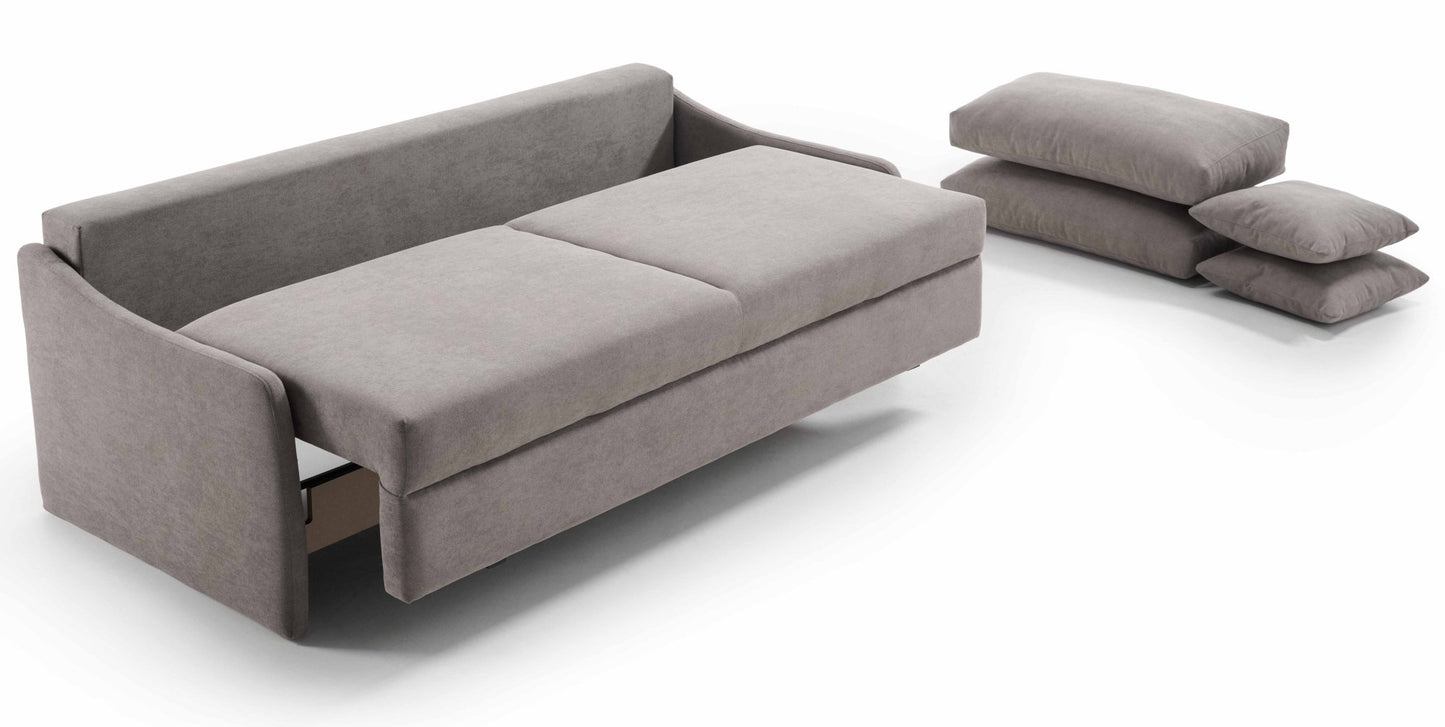 Canapé convertible 3 places ORVAULT - Largeur 187 cm - Couchage 140 cm