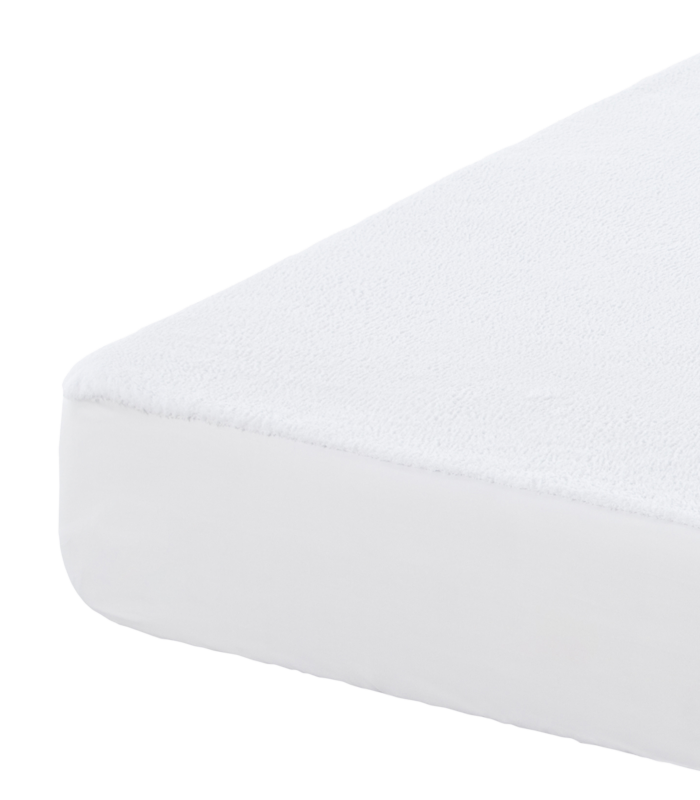 Fleece mattress protector for sleeping 160 x 190 cm