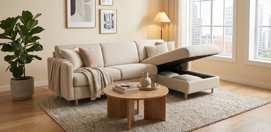 Canapé d'angle convertible Cannes Convertible Center