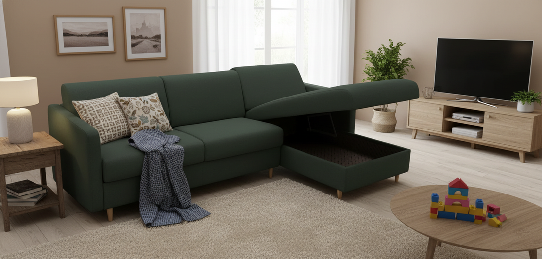 Canapé d'angle convertible Cannes Convertible Center