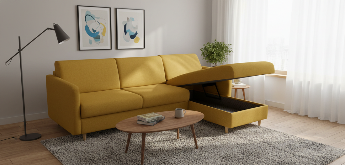 Canapé d'angle convertible Cannes Convertible Center