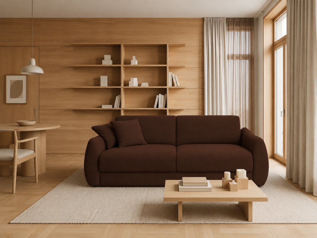 Canapé convertible marron : comment bien le choisir ? Nos conseils et 3 modèles coup de cœur