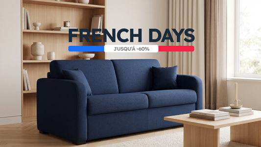 French Days 2026 : jusqu’à -60 % sur nos canapés convertibles