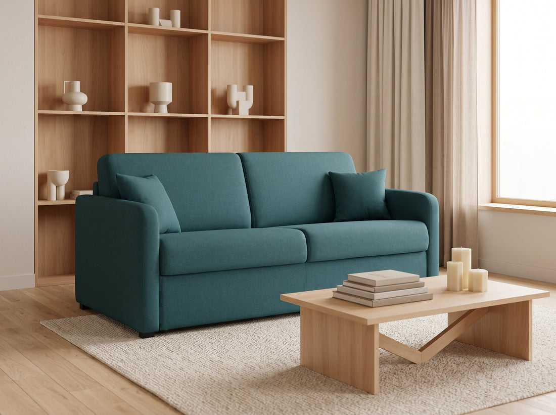 Canapé convertible bleu canard : comment l’adopter dans son intérieur ?