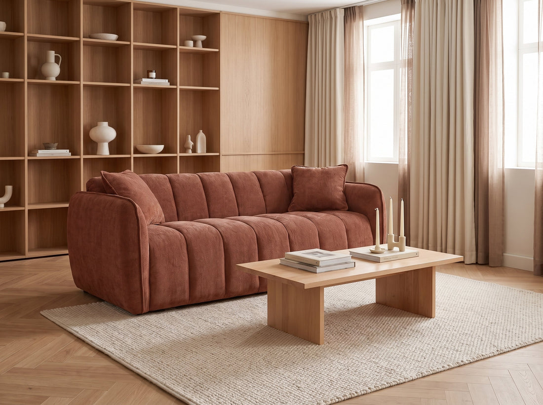 Canapé terracotta : la couleur à adopter pour son prochain canapé