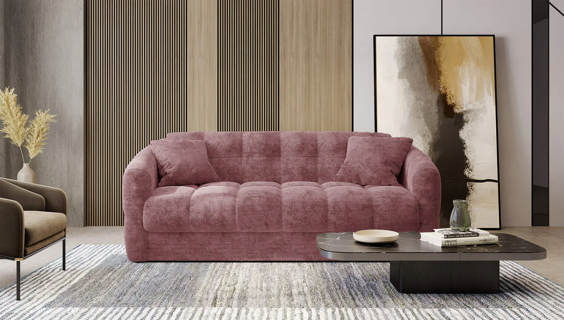 Comment décorer son salon avec un canapé rose ?
