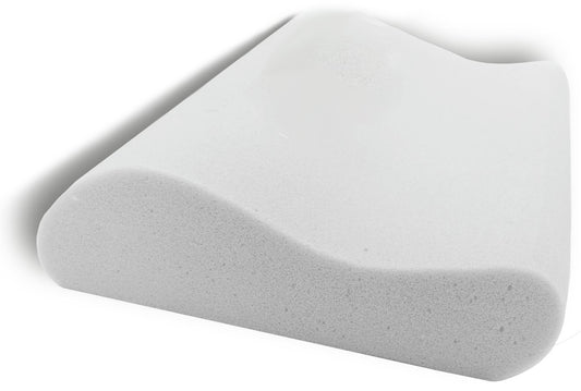 1 Oreiller Visco Cervical à mémoire de forme 50 x 30 cm convertiblecenter