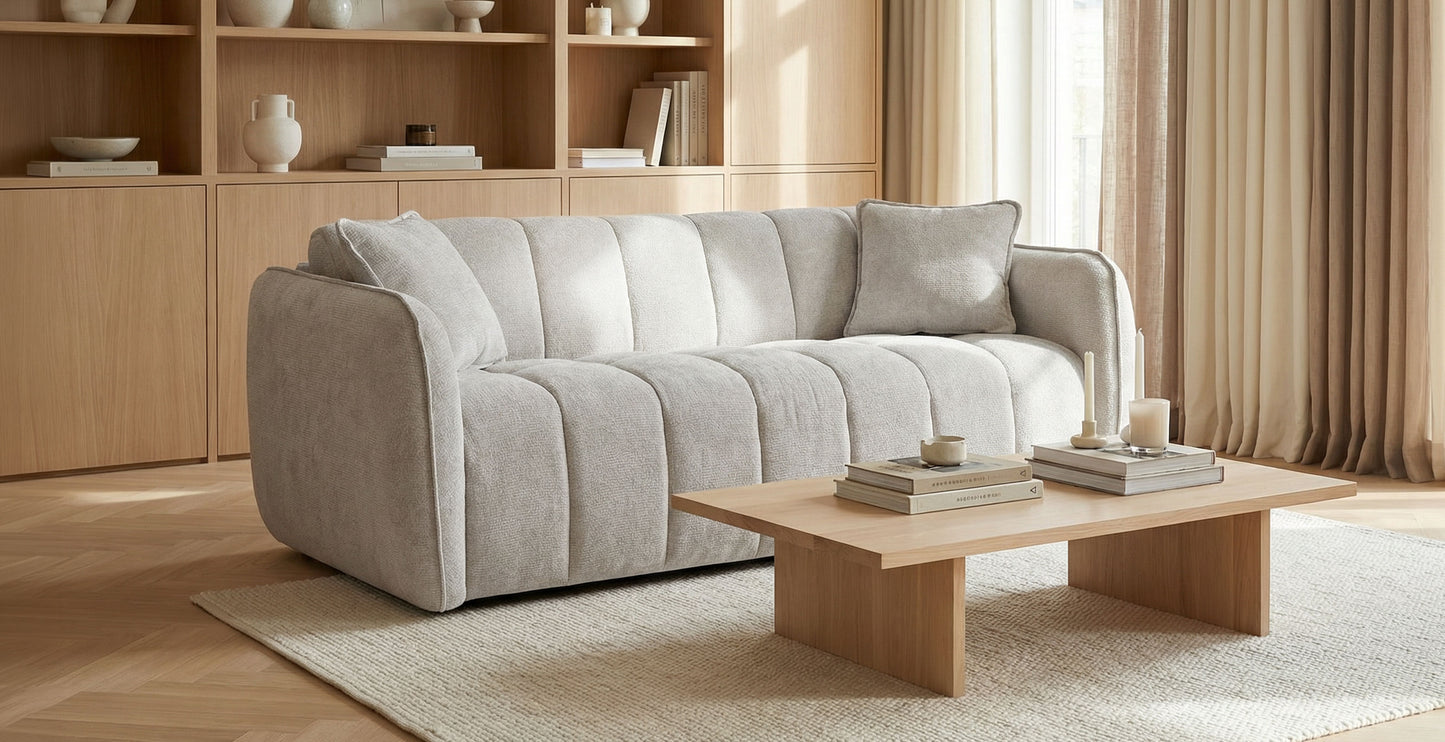 FIGARI Canapé convertible 2 places - Velours