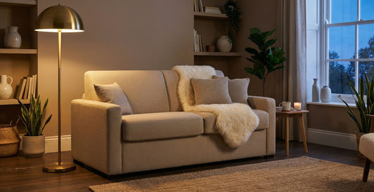 MILANO - 3 seater convertible sofa - Tweed convertiblecenter