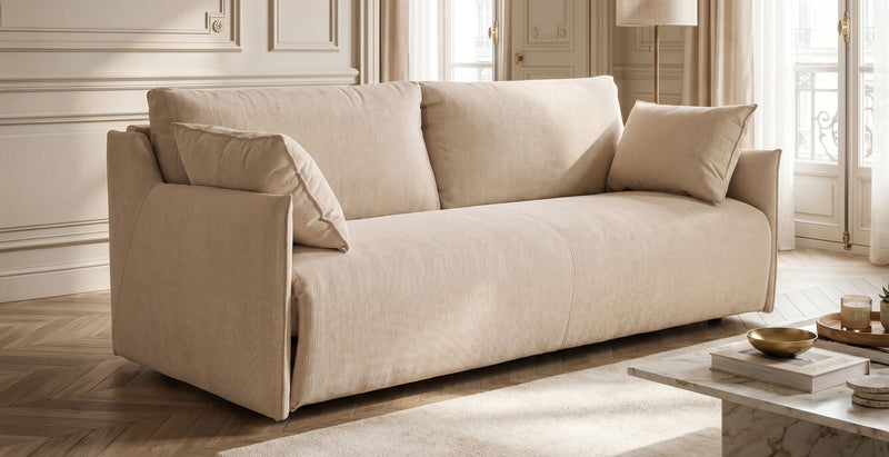 ATHENS - 2-seater sofa bed - Velvet convertiblecenter