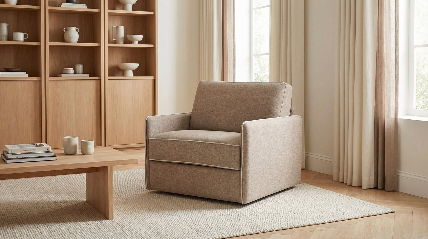 ALBI - Fauteuil convertible - Velours