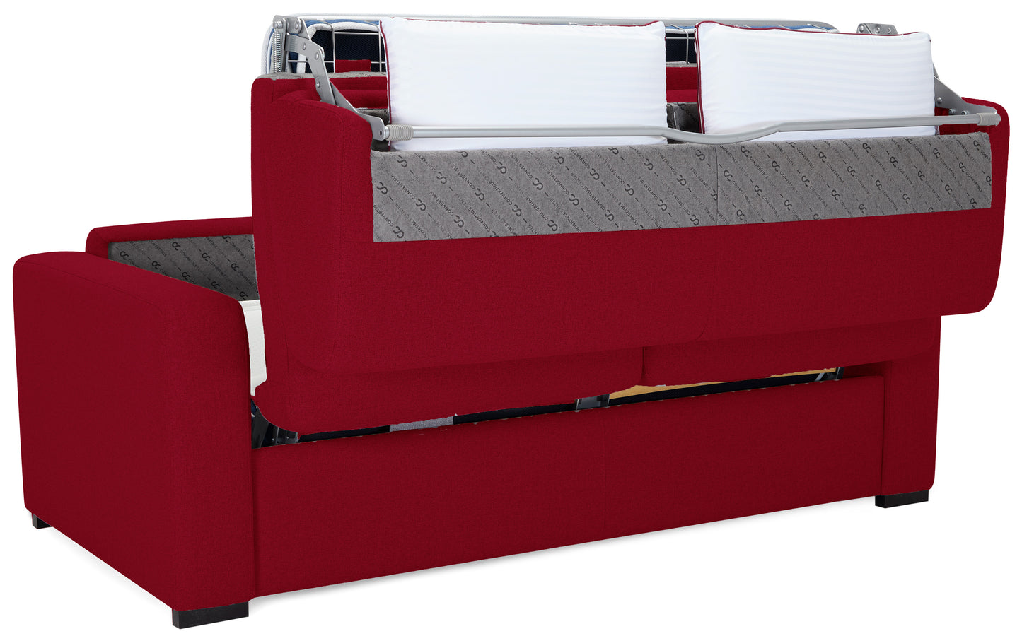 VERONE - Canapé convertible 3 places - Tweed