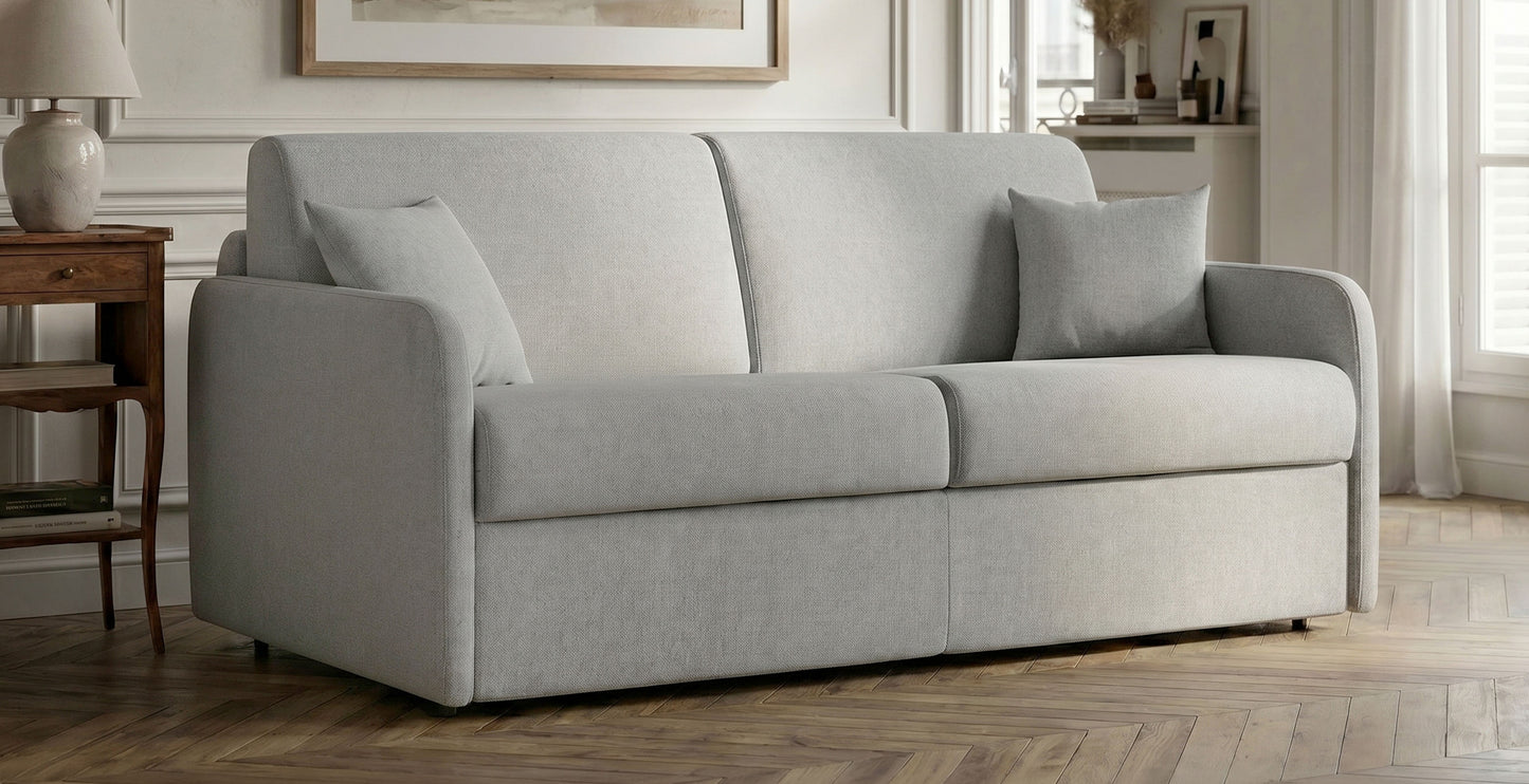 DELICE - 2 seater sofa bed - Woven fabric 