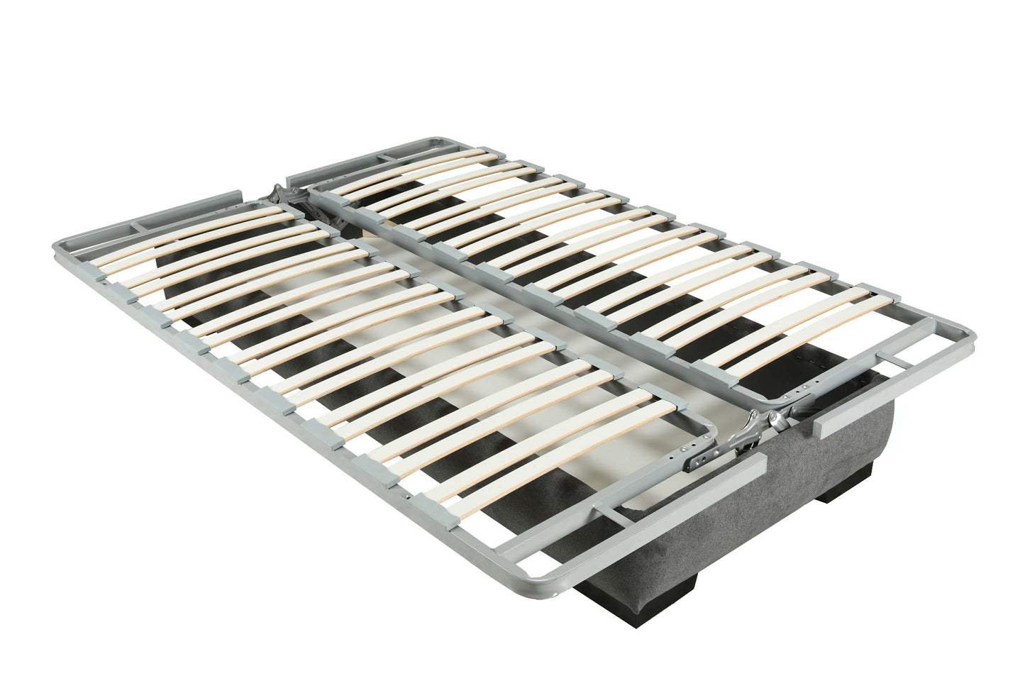 ÉTRETAT  - Canapé clic-clac - Tissu uni - Matelas 17 cm STARLUX - Couchage 140cm - Largeur 207cm