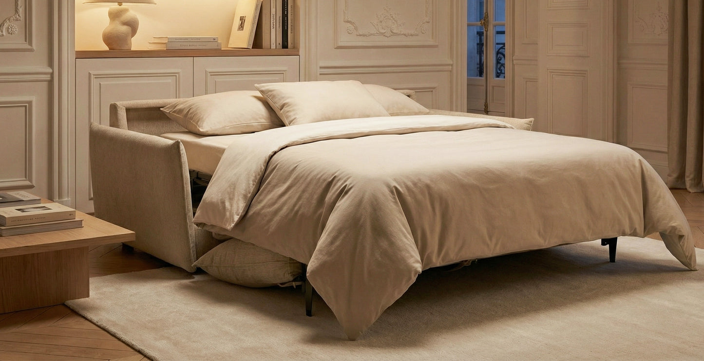GRENOBLE - 4-seater sofa bed - Velvet