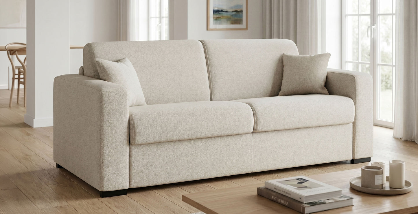 MODENA - Canapé convertible 4 places - Couchage 160 - Tweed