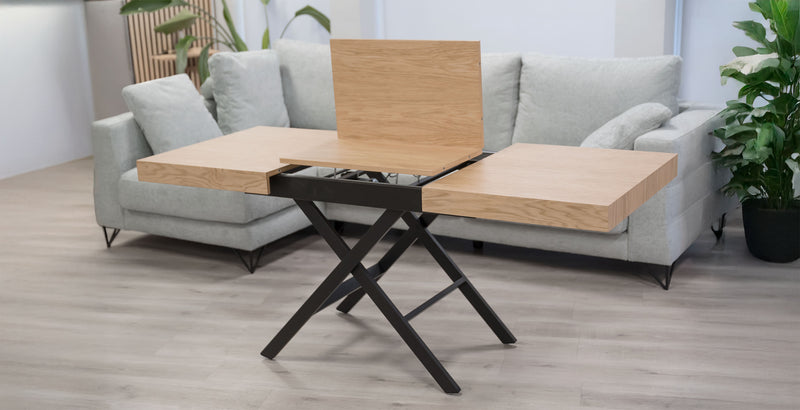 CHIARA electric lift-up coffee table convertiblecenter