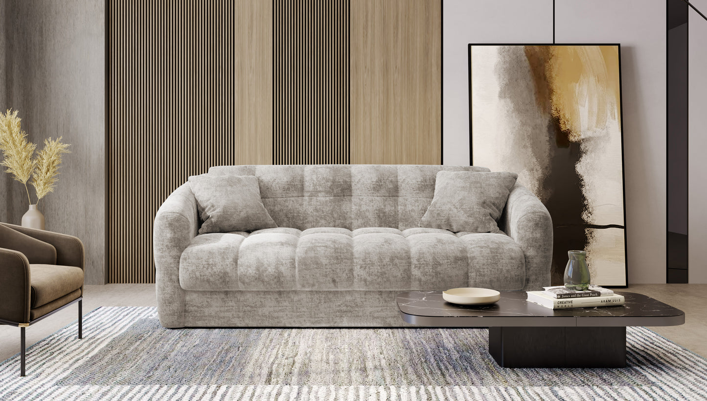 TRAPEZE 3-seater convertible sofa - Velvet