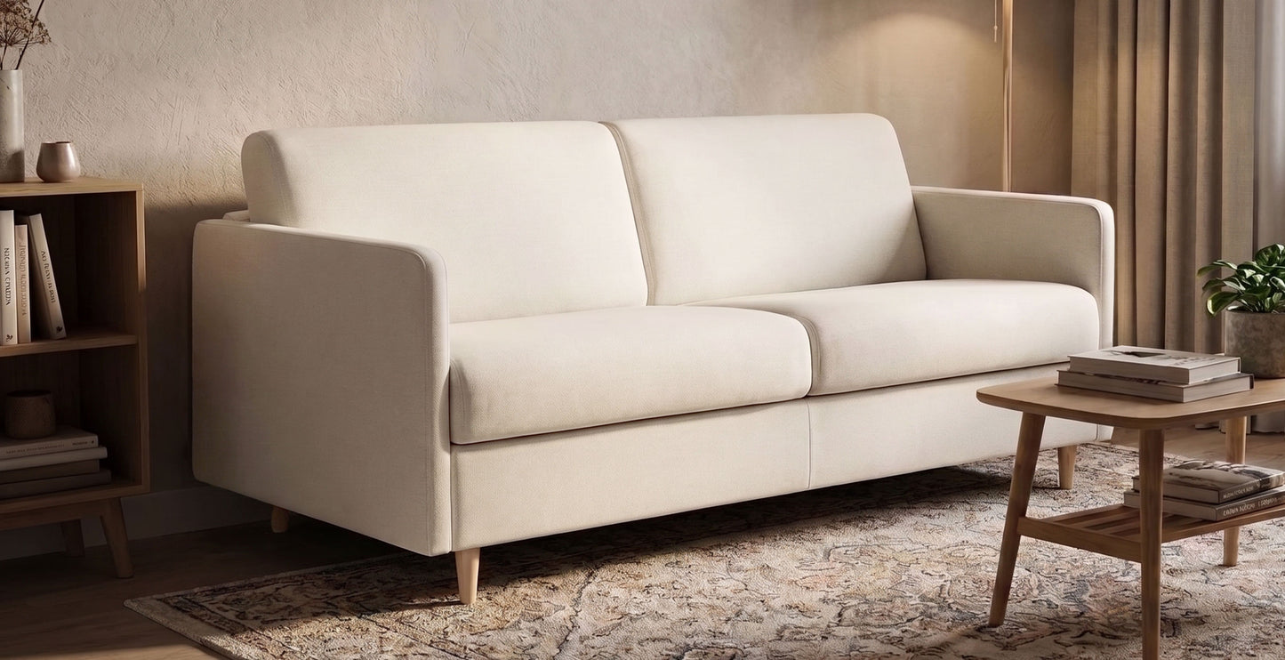 VALLAURIS - Canapé convertible 2 places - Tweed