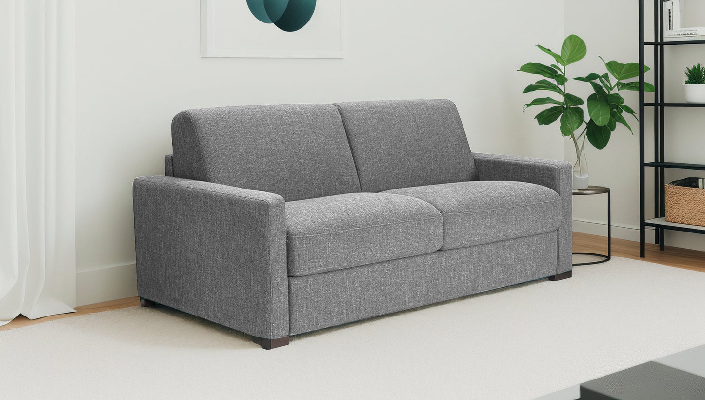 LUBERON - 2-seater convertible sofa - Tweed
