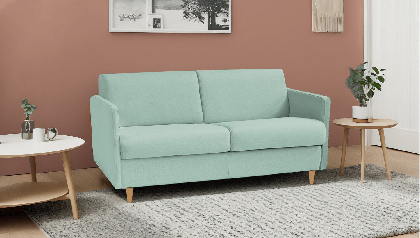 VALLAURIS - 2 seater convertible sofa - Tweed