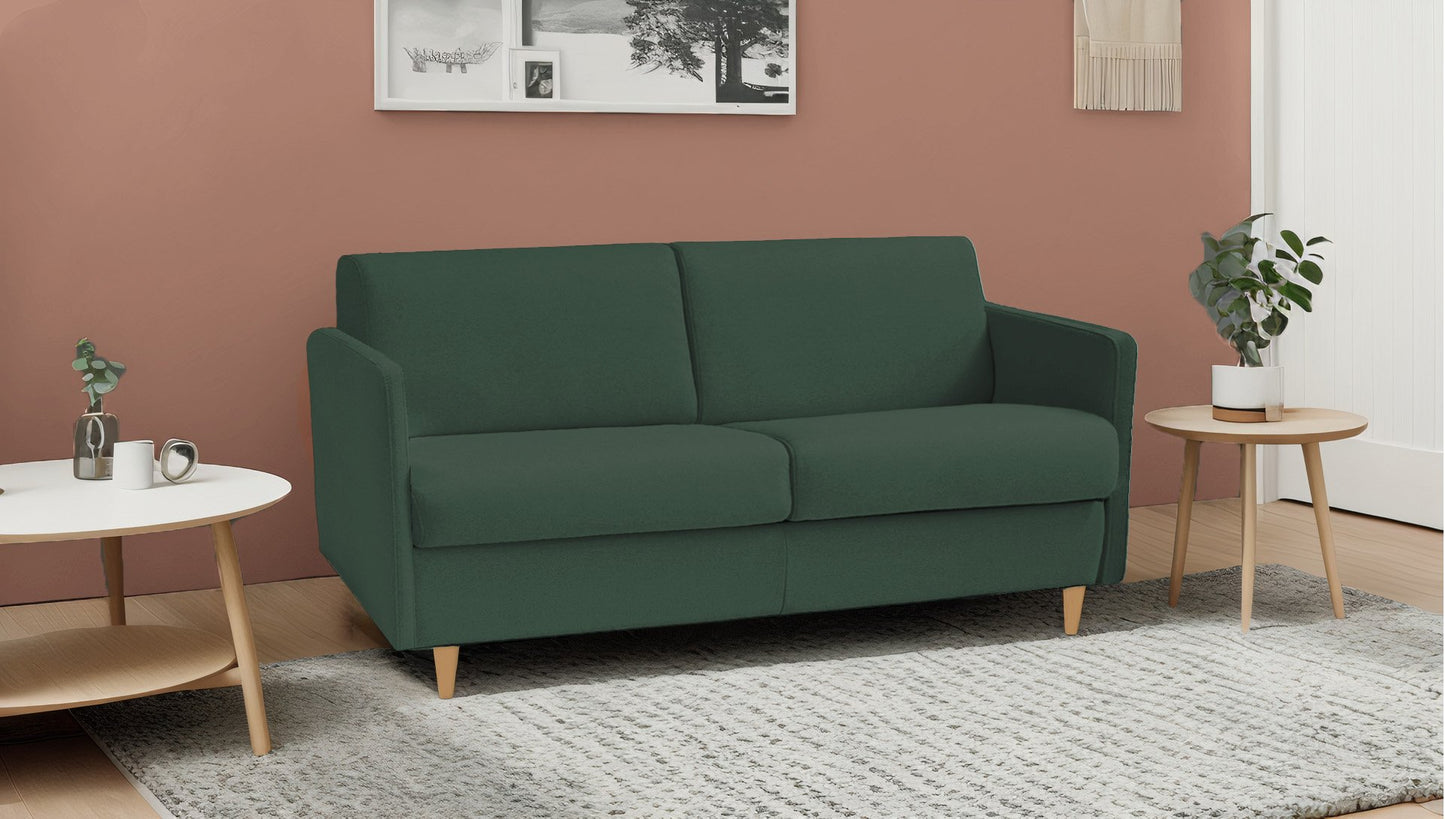 VALLAURIS - Canapé convertible 3 places - Tweed