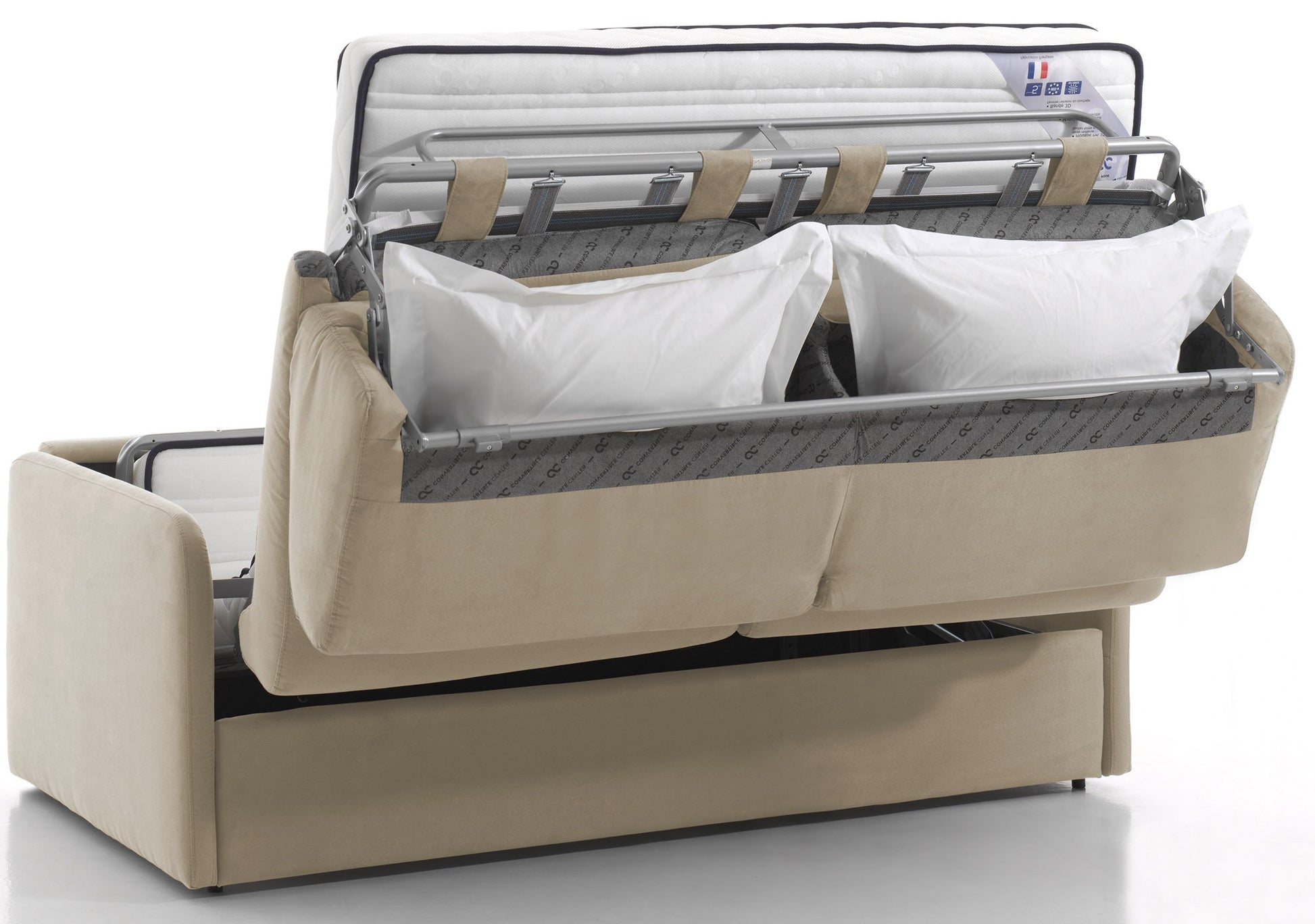 #Beige Microfibre