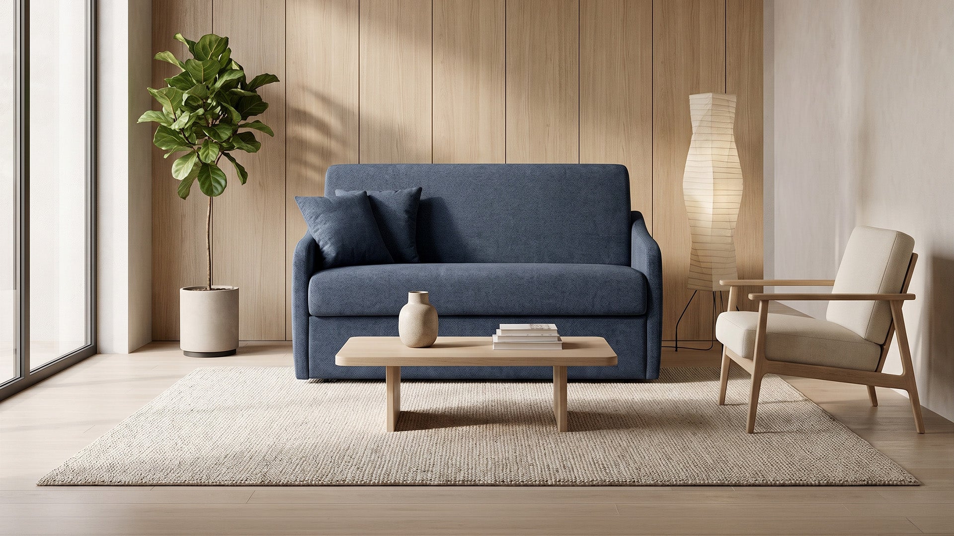 Fauteuil convertible - 100 x 190 cm