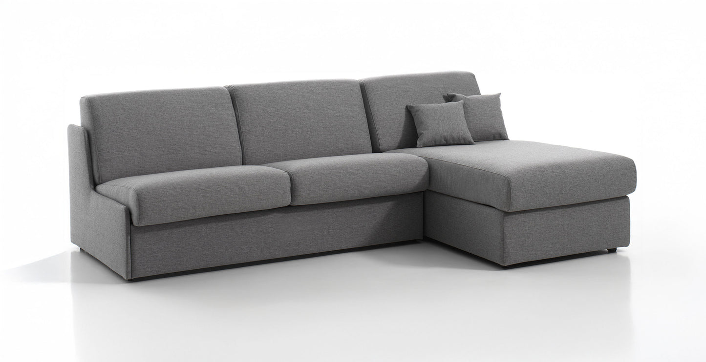 MARSEILLE - Canapé d'angle convertible 4 places - Tweed