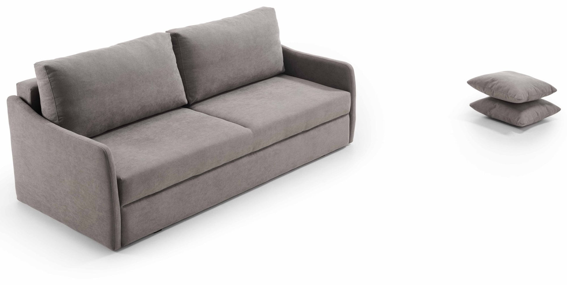 Canapé convertible 3 places ORVAULT - Largeur 187 cm - Couchage 140 cm