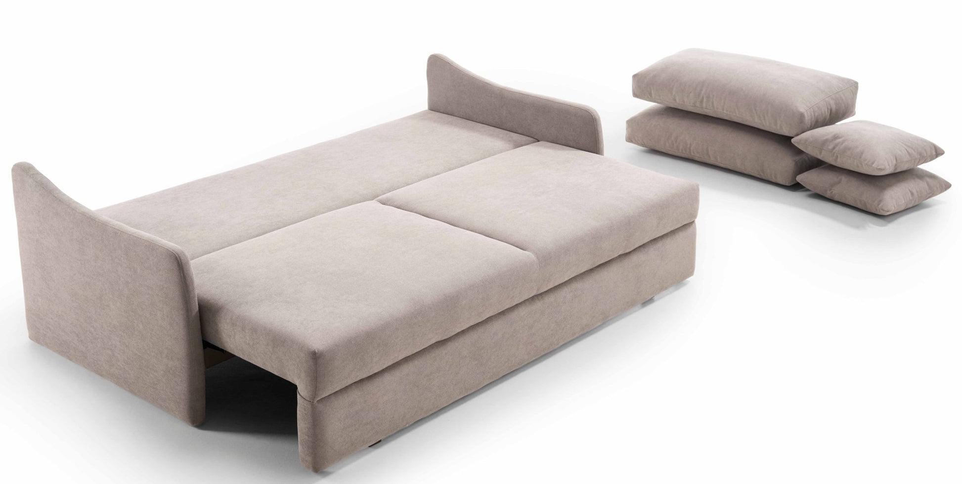 Canapé convertible 3 places ORVAULT - Largeur 187 cm - Couchage 140 cm