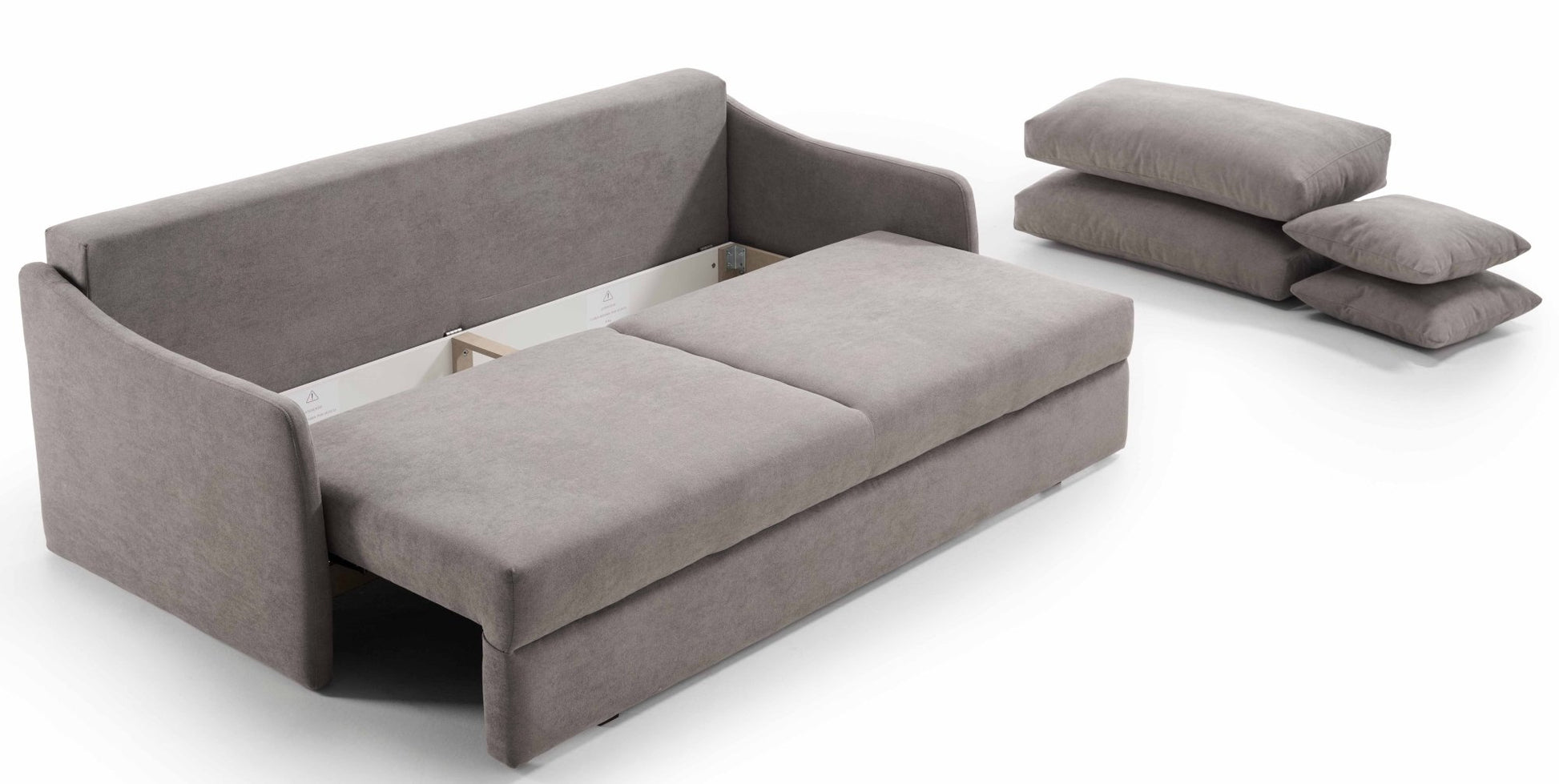Canapé convertible 3 places ORVAULT - Largeur 187 cm - Couchage 140 cm